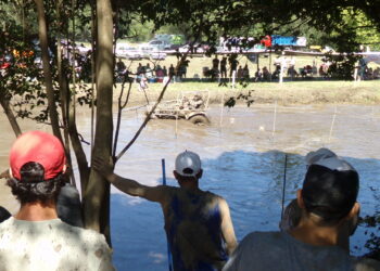 Se realizó con éxito la travesía en Paso Don Adile (Fotos)