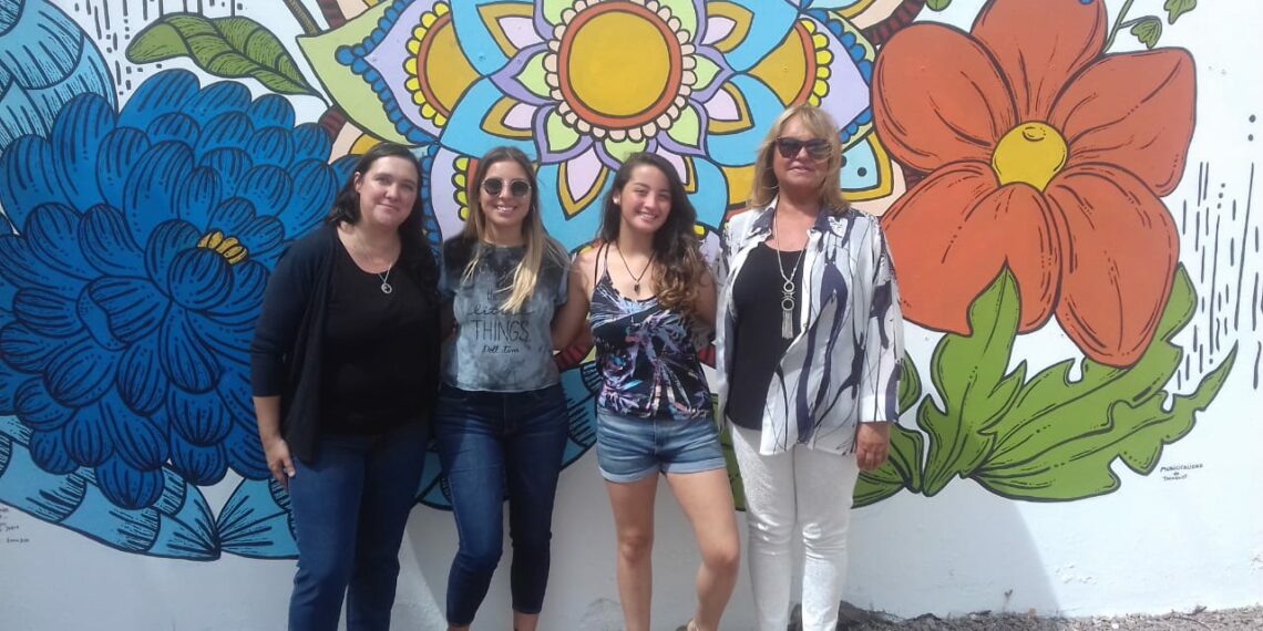 Iniciativa de vecinos para sumar arte en el “Paseo de Los Murales” (Video)