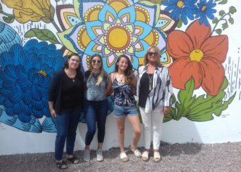 Iniciativa de vecinos para sumar arte en el “Paseo de Los Murales” (Video)