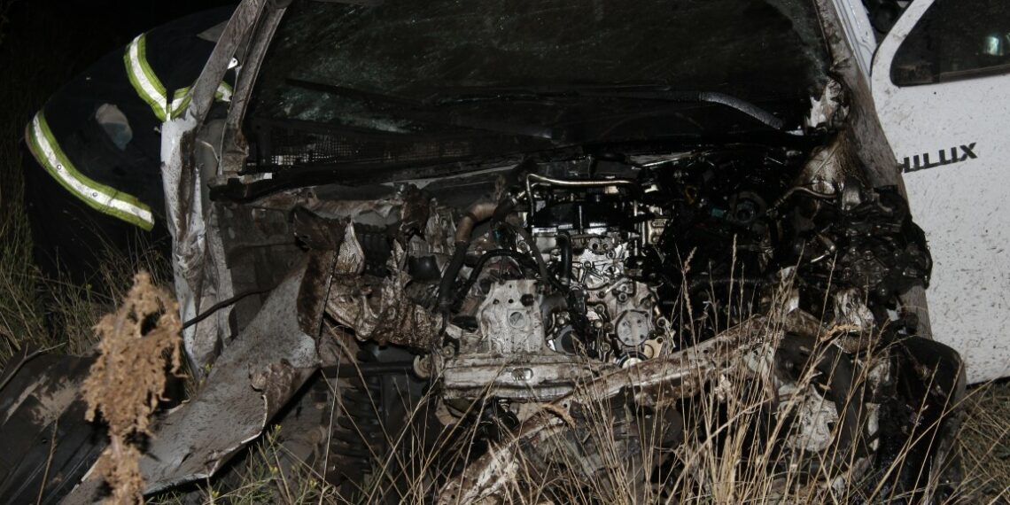 Chocó un tren y por fortuna lo puede contar (fotos y video incorporado)