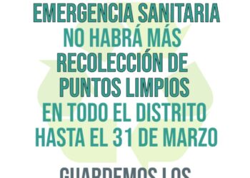 Información importante sobre el funcionamiento del servicio de recolección de basura en el distrito