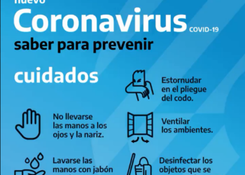 Recomendaciones para evitar el coronavirus