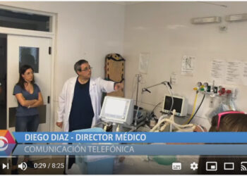 “Todos son importantes en la vida cotidiana de un hospital sobre todo en una pandemia como esta” Dijo el Dr. Diego Diaz Director Médico del Hospital (video)