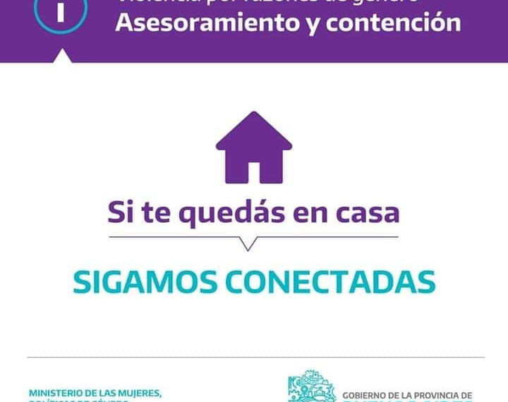 EL CONSEJO MUNICIPAL DE LAS MUJERES TORNQUIST RECOMIENDA “SI TE QUEDAS EN CASA, SIGAMOS CONECTADAS”