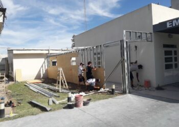 El municipio  realiza obras para adaptar el Hospital ante la pandemia