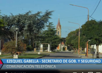 “Afortunadamente en el distrito no tenemos ni siquiera un caso sospechoso” Ezequiel Gabella Secretario de Gobierno y Seguridad