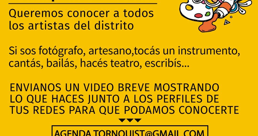 Lanzan el programa “Compartí tu arte…Nos conocemos un poco más”