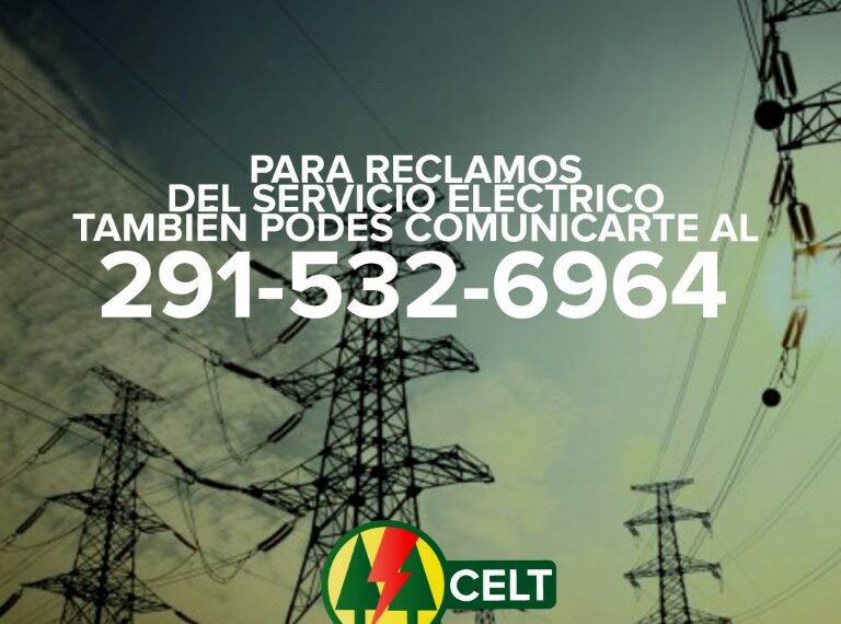 CELT INFORMA: Se normalizó el servicio sin necesidad de realizar cortes