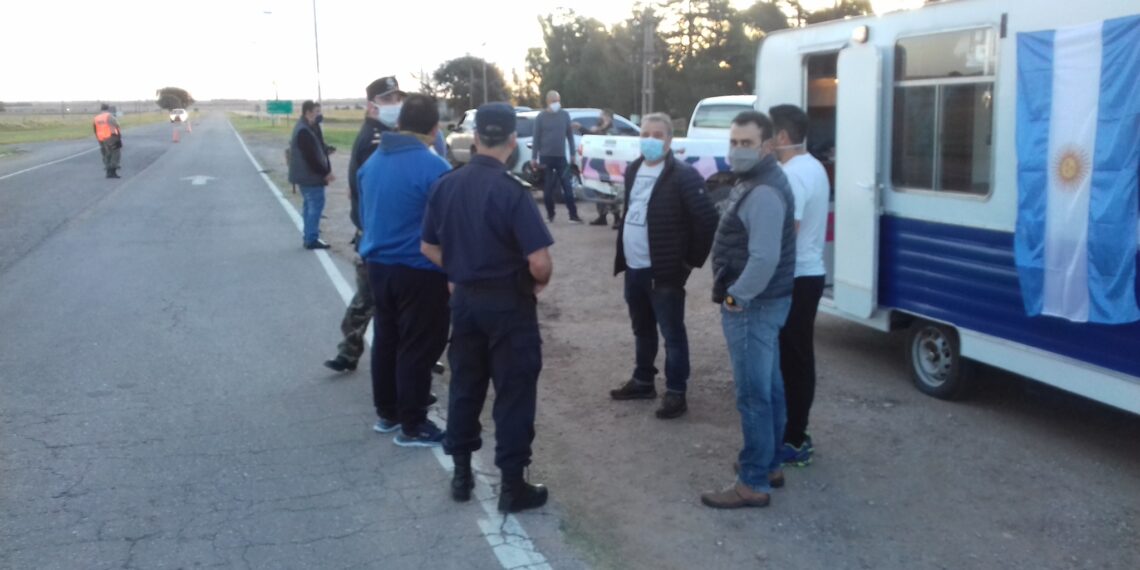 Se habilitó el ingreso a Tornquist por el acceso a la RP 76 (Videos)