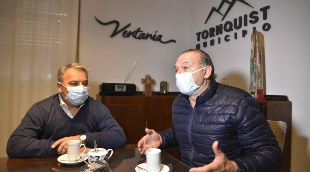 Bordoni recibió al Ministro de Seguridad de la Provincia (fotos y video)