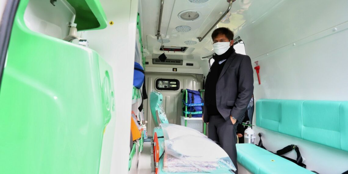 La Región Sanitaria I cuenta con una nueva ambulancia