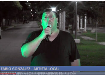 Homenaje a las enfermeras de Fabio González y Orlando Contreras