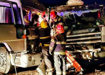 Un herido en otro accidente protagonizado por camiones en la Ruta 33 (fotos y video)