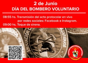 Los Bomberos Voluntarios festejarán su día de manera singular