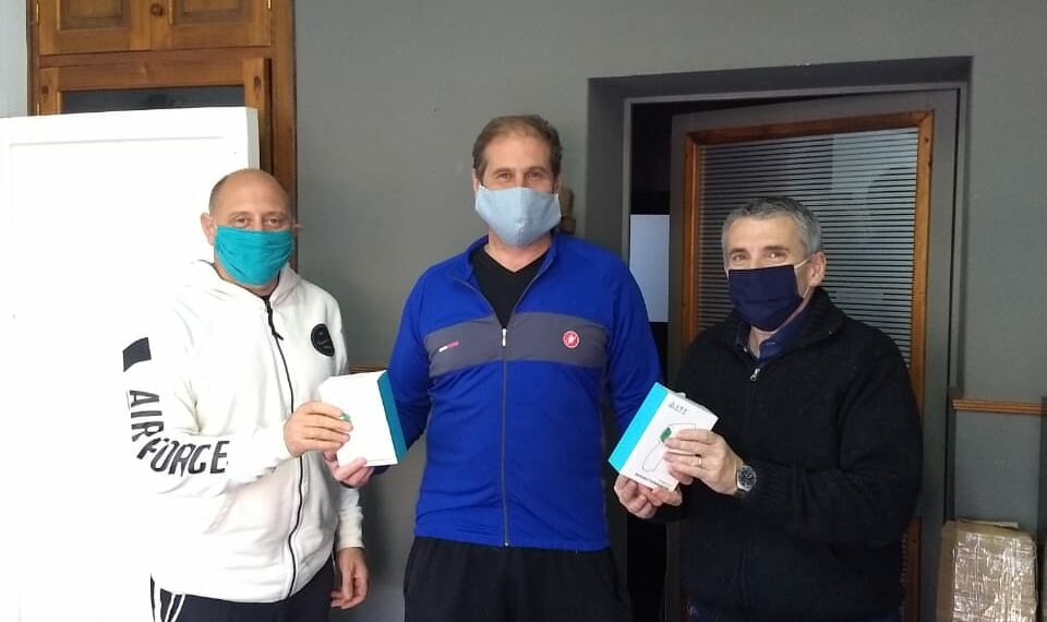 Agradecimiento del club Automoto a Viginet IP