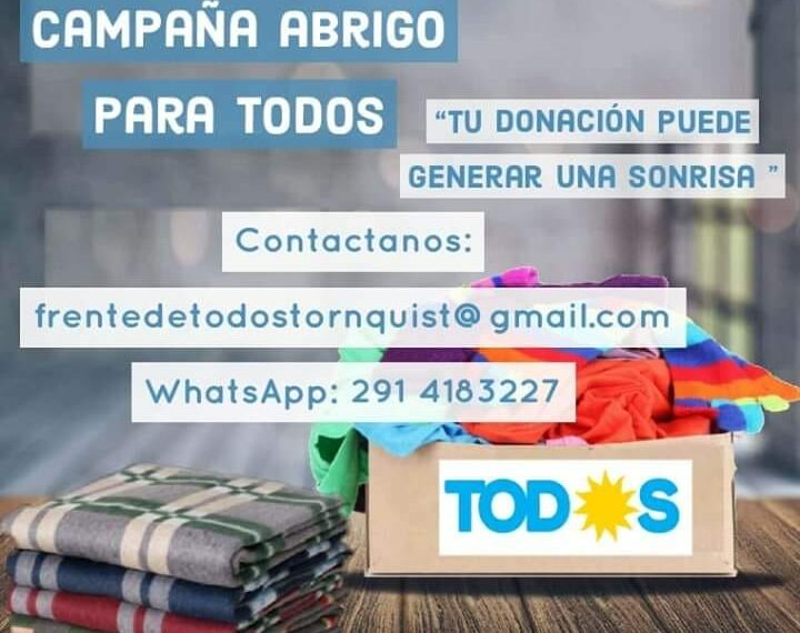 “ABRIGO PARA TODOS” INFORMA