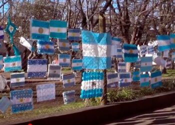 Los establecimientos educativos de Tornquist ornamentaron sus edificios