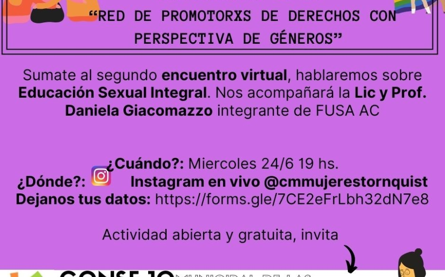 Red de Promotorxs de Derechos con Perspectiva de Géneros