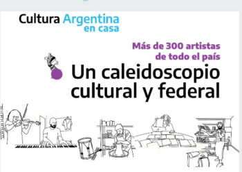 Más de 300 artistas, desde sus casas, para todo el país