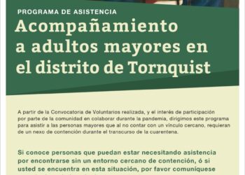ACOMPAÑAMIENTO ADULTOS MAYORES EN EL DISTRITO DE TORNQUIST