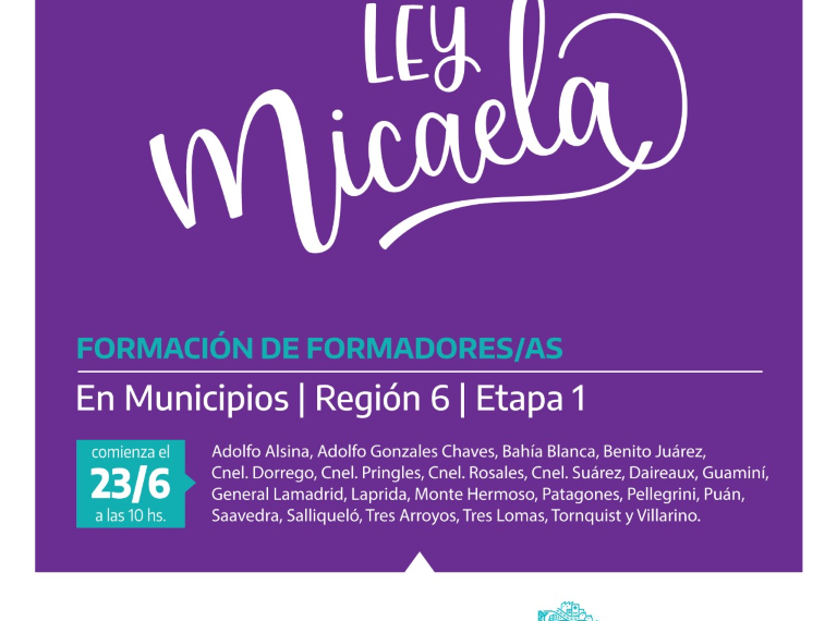 Tornquist Municipio participa de la capacitación por la Ley Micaela