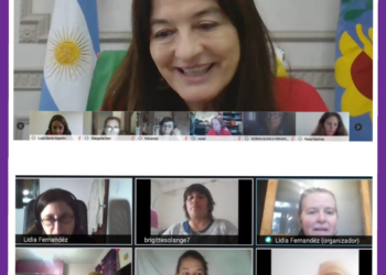 Reunión virtual del Consejo Municipal de las Mujeres de Tornquist