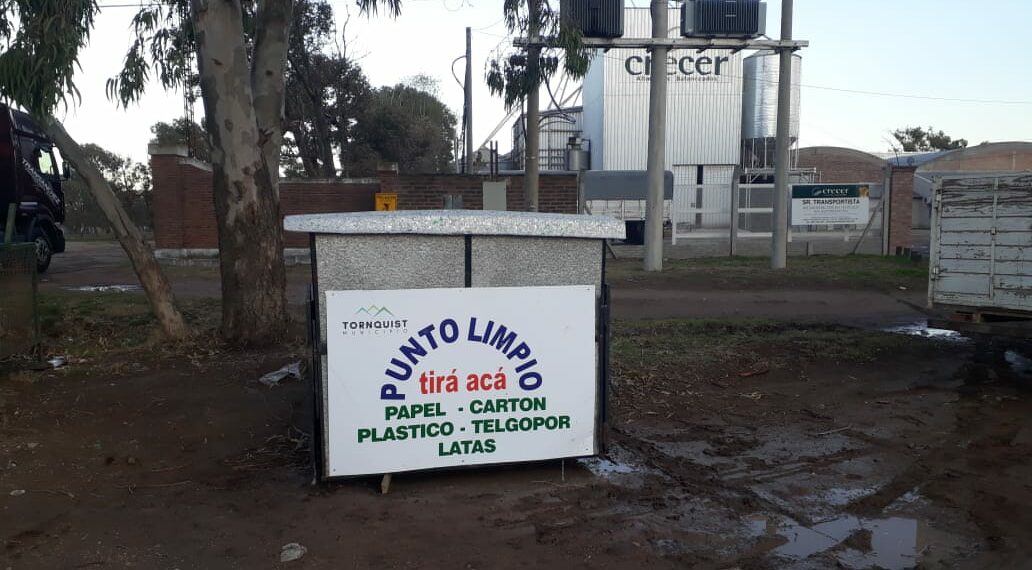 Nuevos Puntos para depositar materiales reciclados en Tornquist