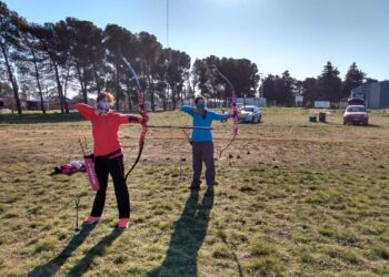 GUSTAVO MUTTI: “Respetando todos los protocolos, volvimos a realizar prácticas de arquería”