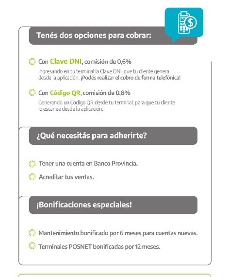 Invitan a comercios adherirse a CUENTA DNI