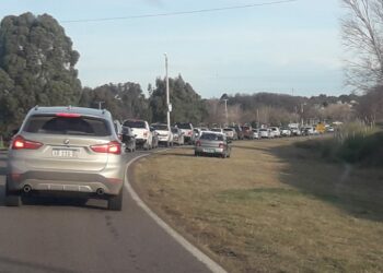 Importante presencia de turistas en el sector serrano