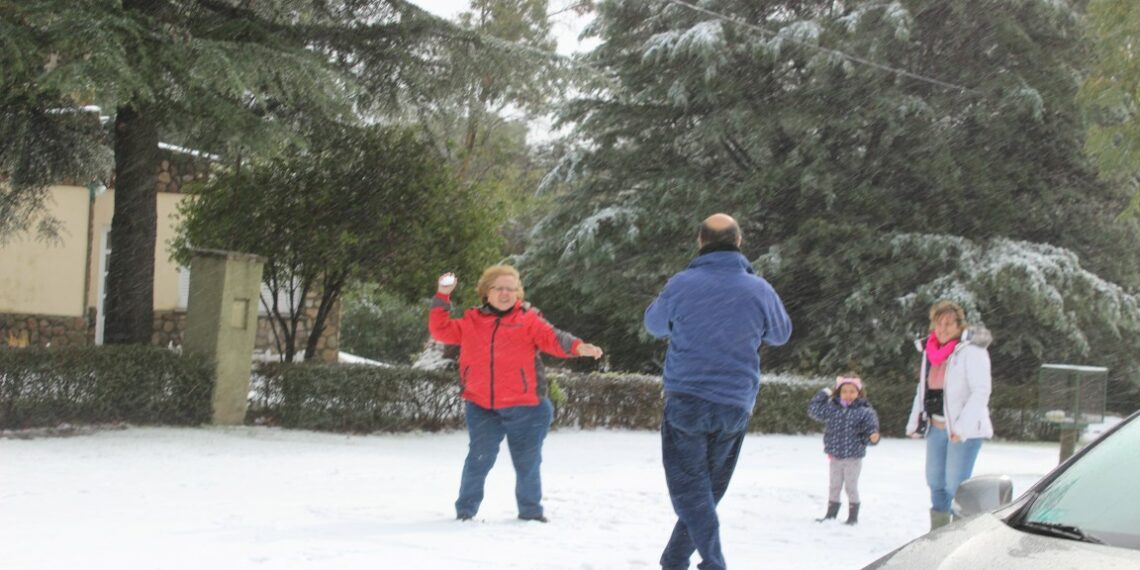 Nieve en la comarca: “Un panorama extraordinario”  (videos)