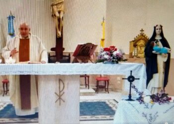 FIESTAS PATRONALES: Video de la misa celebrada por el Padre Norbeto López