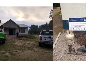 Allanamiento positivo por un hecho de robo en Villa Ventana