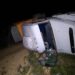 Volcó un camión en la banquina del KM 58 de la RN 33