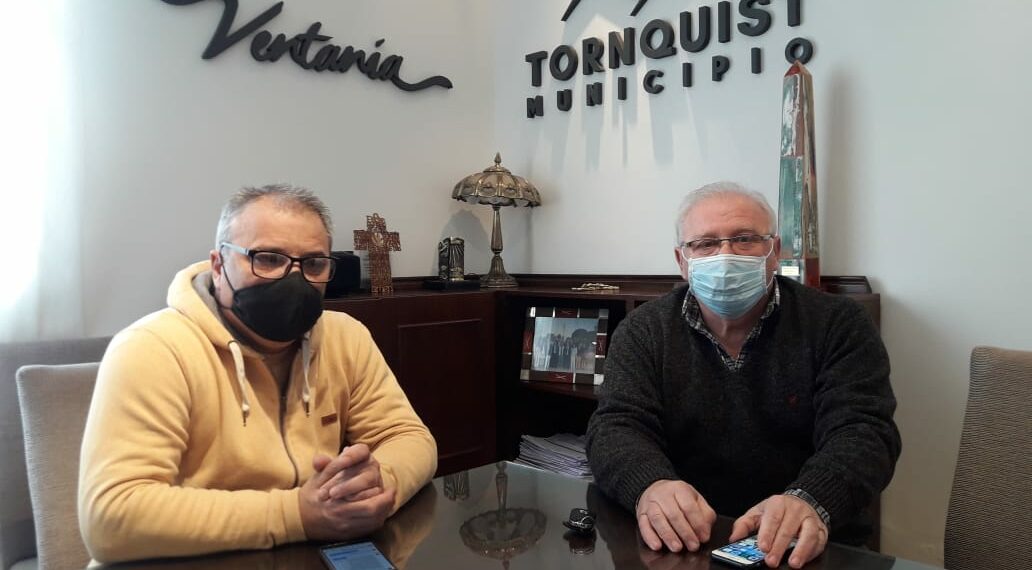 Sergio Bordoni y Miguel Pagnotta brindaron una conferencia de prensa luego de confirmarse el primer caso de Covid19 en el distrito (fotos y video)