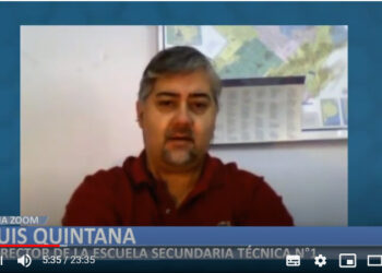 Luis Quintana: “Que los chicos no aflojen, pronto nos vamos a ver las caras y estar todos juntos en la escuela trabajando”