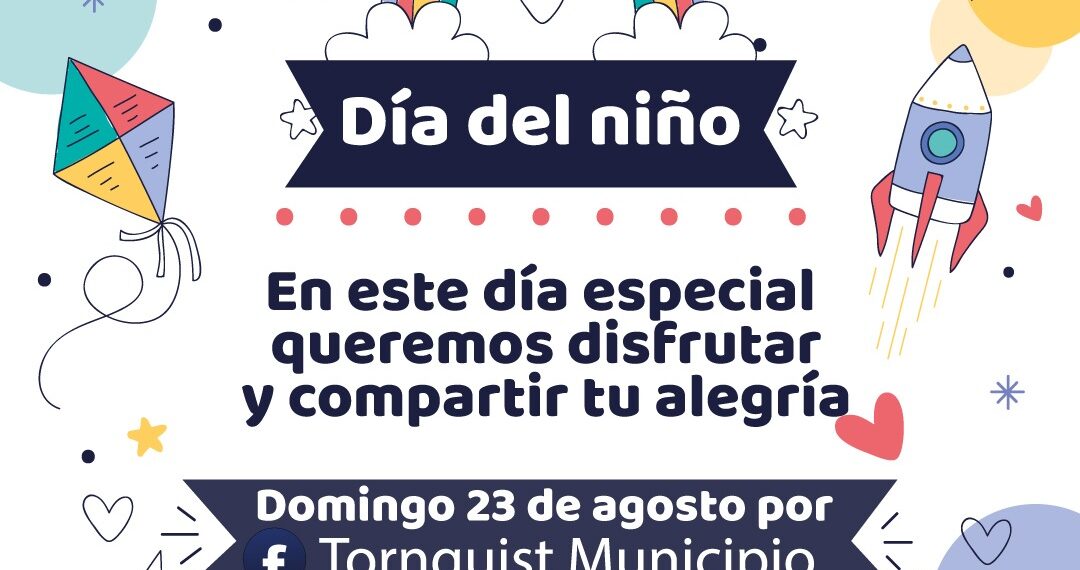 El Municipio programó actividades virtuales para agasajar a los niños de nuestro distrito