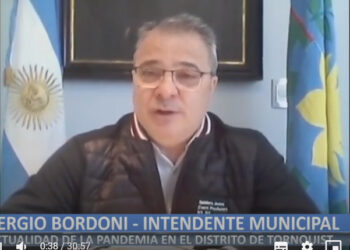Se confirmó un caso positivo que no tiene relación con el primer foco de contagio (video entrevista con Sergio Bordoni)