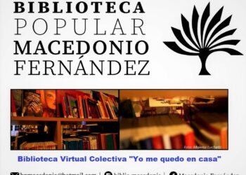“Desde que comenzó la cuarentena se dicidió con la comisión hacer una biblioteca virtual colectiva”