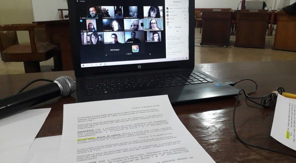 Todo lo que se dijo en la primera sesión virtual del HCD. y el uso de la banca 13