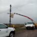 Cuadrillas de la CELT. trabajan para reponer el servicio eléctrico en la línea Tres Picos y Ruta 33 (agrega fotos)