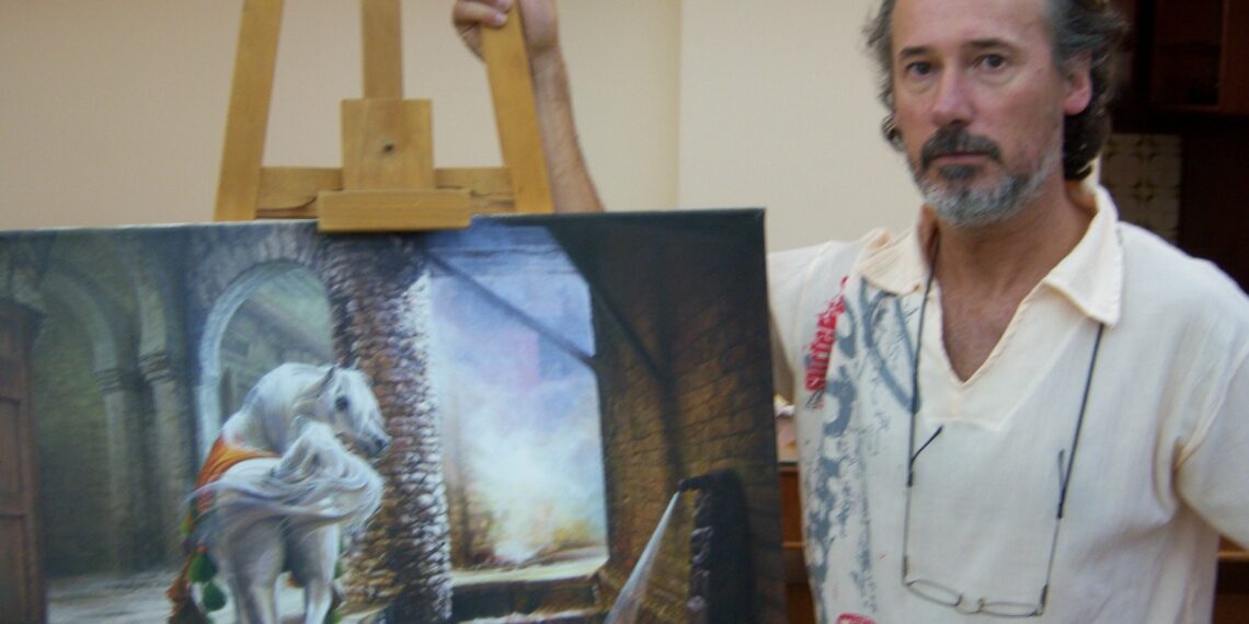 Rubén Bustillo y la proyección internacional a través de su cuadros