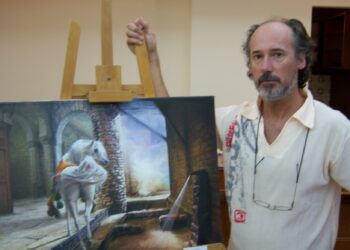 Rubén Bustillo y la proyección internacional a través de su cuadros