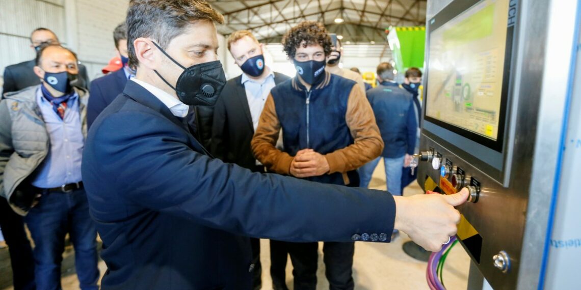 Kicillof presentó nueva tecnología nacional para la transformación de residuos urbanos