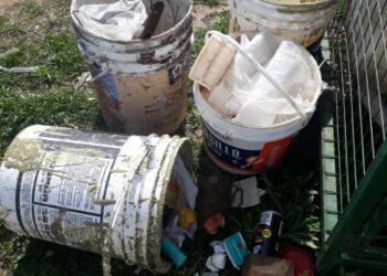 Nuevamente se encontraron residuos inadecuados en los PUNTOS LIMPIOS