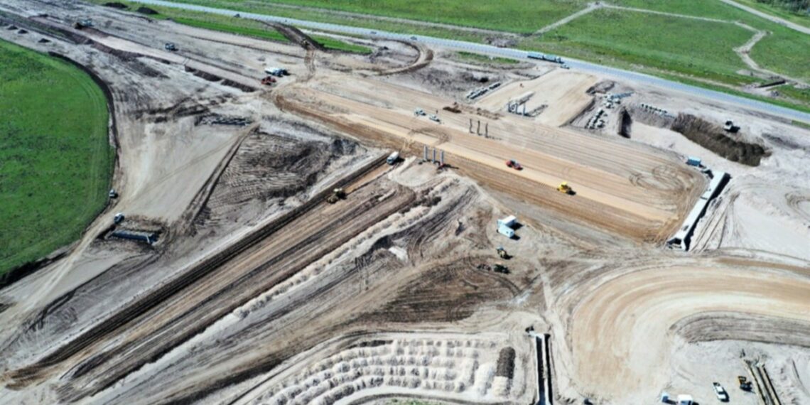 Avanza la construcción de la autopista entre Bahía Blanca y Tornquist