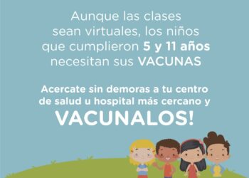 Reiteran la importancia de cumplir con la vacunación del Calendario Nacional