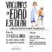 Recuerdan la importancia de la vacunación para el ingreso escolar 2021