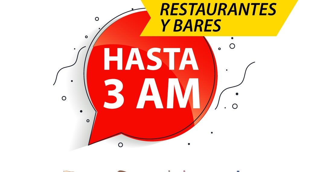 Se extenderá el horario de apertura de locales gastronómicos