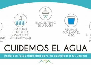 SOLICITAN HACER USO RESPONSABLE DEL AGUA